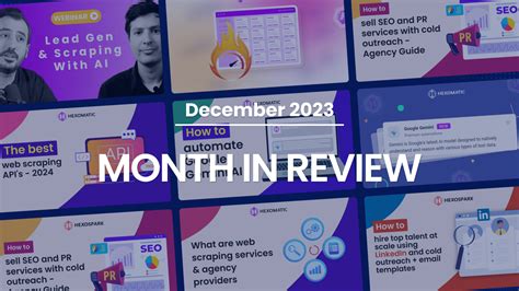 Month In Review December 2023 Hexact News Learn About Hexact Updates