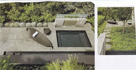 Plunge pools are often used to refresh you after you have been in a sauna or a hot tub. Nice simple dipping pool for a small outdoor space ...