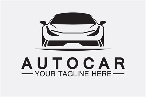 Auto Car Logo Vector Design Template Graphic By Kosunar Creative Fabrica