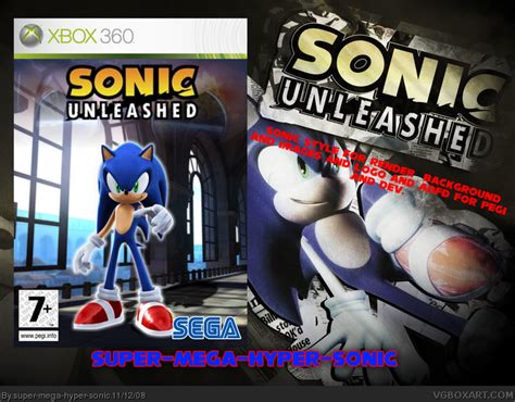 Sonic Unleashed Xbox 360 Box Art Cover By Super Mega Hyper Sonic