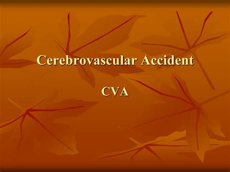 Cva Symptoms And Treatment Ppt
