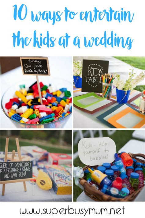 #weddingentertainmentforguests | Kids wedding activities, Wedding with