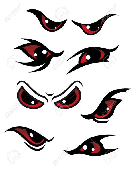 Vector illustration of scary monster eyes. Scary Bloodshot Eyes Cartoon images & pictures - NearPics ...