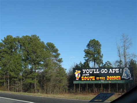 South Of The Border Billboards Northbound Interstate 95 South Carolina