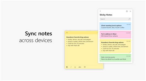 Sticky Notes Windows 10 где находится
