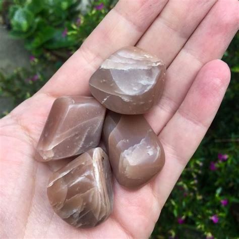 Brown Coffee Moonstone Use When Meditating To Assist With