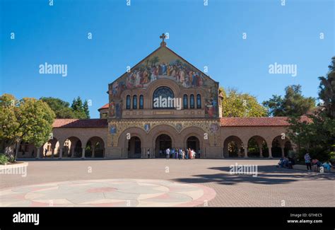 Stanford University Campus In Palo Alto California Stock Photo Alamy