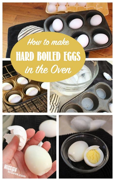 Maybe you would like to learn more about one of these? How to Make Hard Boiled Eggs in the Oven - Mission: to Save