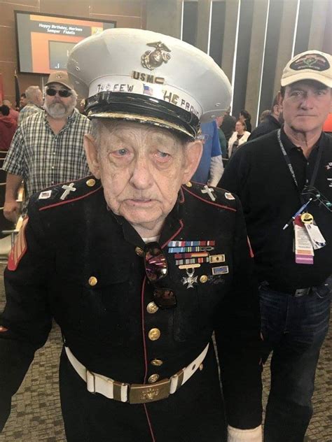 This Veteran Just Turned 100 Yrs Old Today Can We Get A Salute