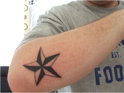 80 Unique Nautical Star Tattoo Designs For Men 2023 Guide