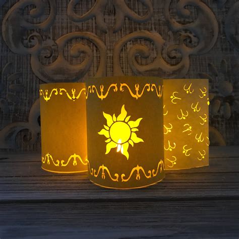 Tangled Lantern Rapunzel Lantern Small Paper Lantern Etsy