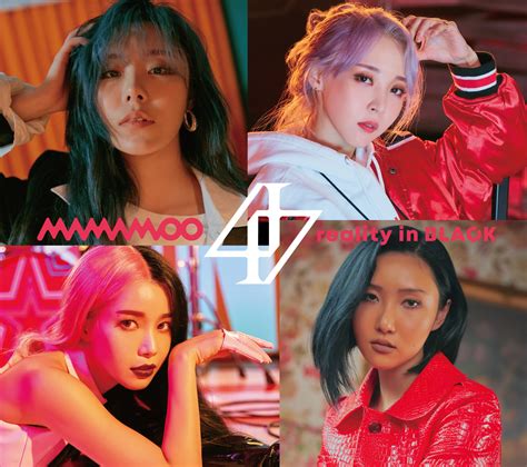 The 'black' of the title also serves as an acronym for 'bless life and carry knowledge'. MAMAMOO 日本2ndフルアルバム『reality in BLACK-Japanese Edition ...