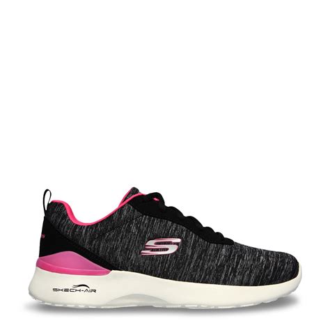 Skechers Womens Skech Air Dynamight Paradise Waves Sneaker Wide