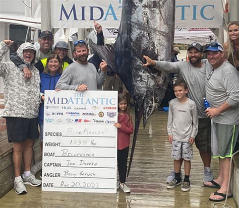 Florida Man S Pound Blue Marlin Catch Breaks Fishing Record In