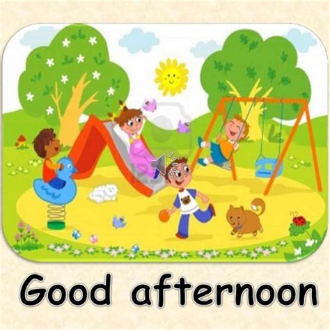 You might also learn hallo (hello) for more informal situations and, luckily, hi in german works just as well. Good afternoon | Good afternoon, Kids playground, Playground