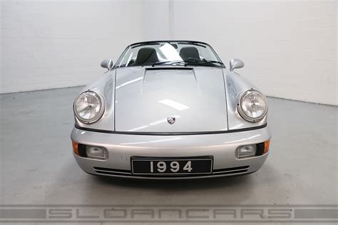 1994 Porsche 964 Speedster Silver Metallic Sloan Motor Cars