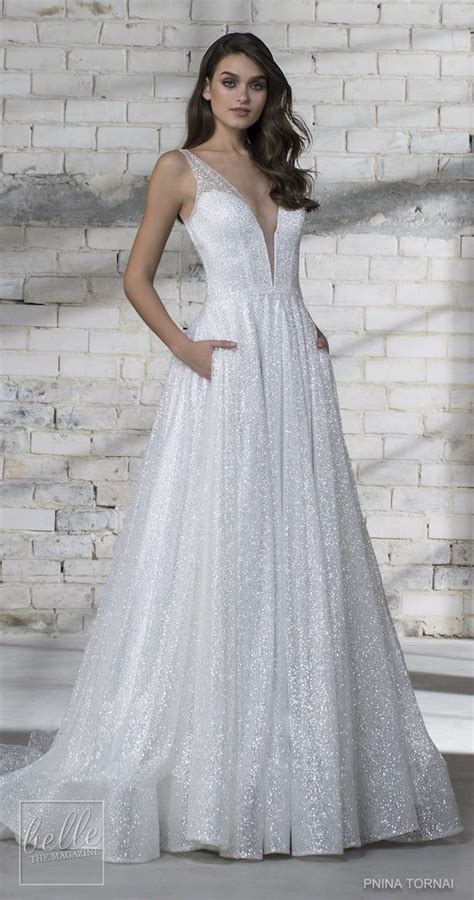 Love By Pnina Tornai For Kleinfeld Ball Gown Wedding Dress Collection 2019 Sparkly A Line