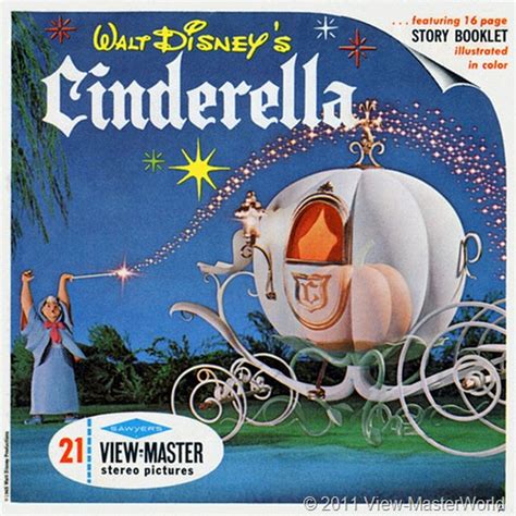 View Master World Walt Disneys Cinderella B318