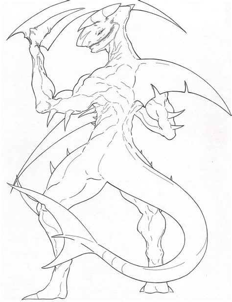 Garchomp Coloring Pages Pokemon Getcolorings Color Inspiration