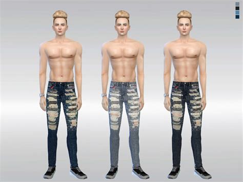 Hermann Ripped Jeans The Sims 4 Catalog