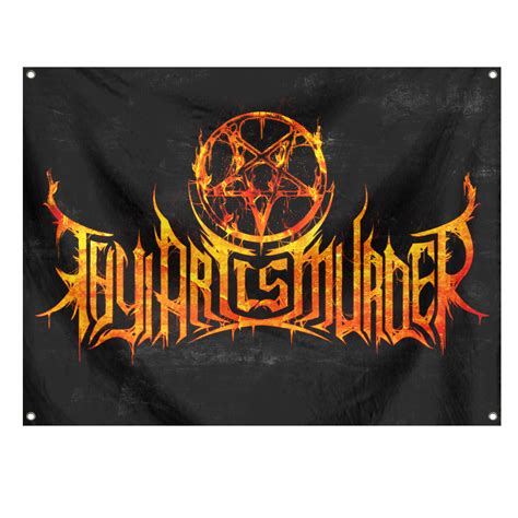 Check spelling or type a new query. Thy Art Is Murder "Flame Logo" Flag - Thy Art Is Murder
