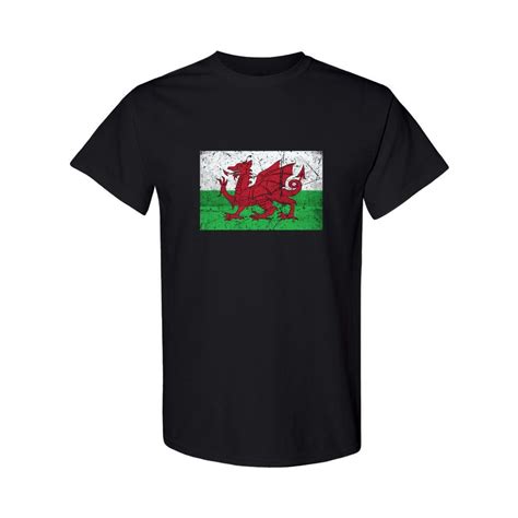 Wales T Shirt Welsh Flag Welsh Dragon Welsh Ts Men Etsy