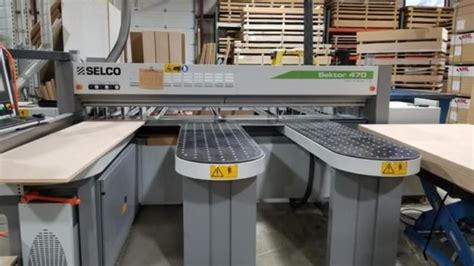 2014 Biesse Selco Sektor 470 Panel Saw Used Woodworking Machinery