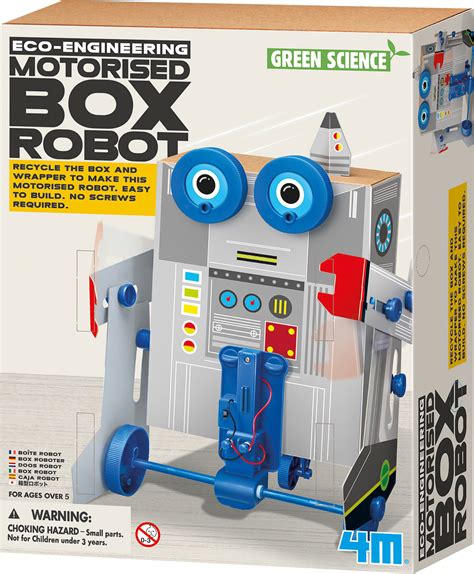 Motorized Box Robot Kiddywampus