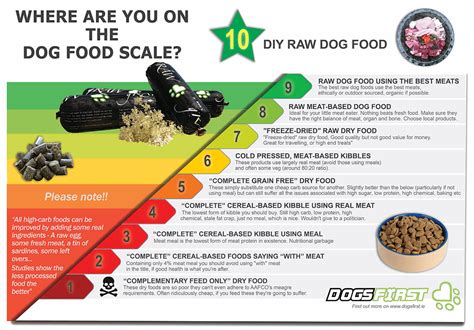 Where Are You On The Dog Food Scale Dogs First