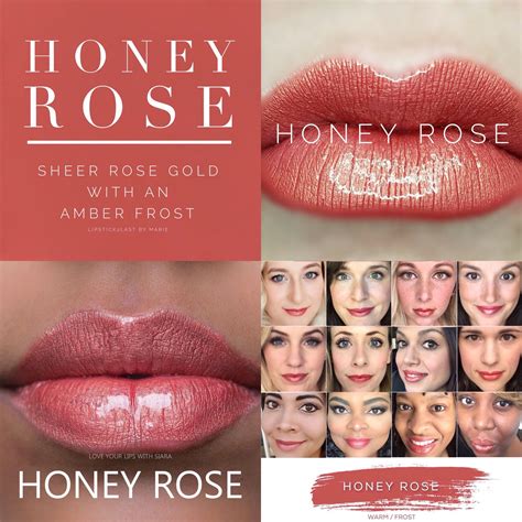 Honey Rose Lipsense Honey Rose Lipsense Honey Rose Lipsense Lip Colors