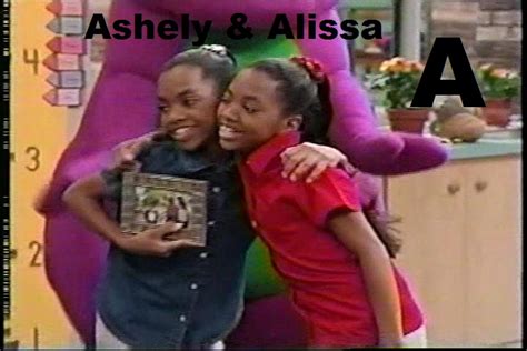 Image Ashely And Alissa From Barney Disneys House Of Kids Wiki