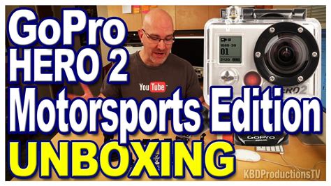 Gopro Hd Hero2 Motorsports Edition Unboxing Youtube