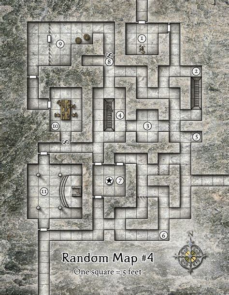 Dng Random Dungeon Fortress Dungeon Tower D D Maps Doomed
