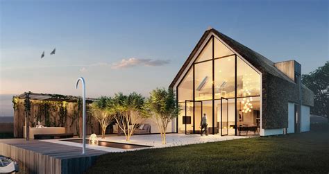 3D Exterior Render Of A House In The Netherlands Lunas Visualization