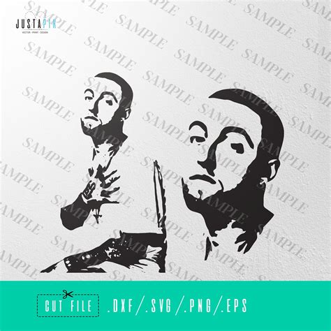 Mac Miller File For Cricut Svg Music Vector Cut File