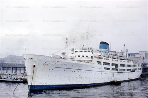 Roma Steamship Cruise Ship Ocean Liner 1950s Images Photography