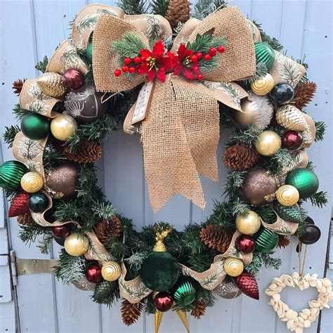 Unique Rustic And Natural Christmas Wreath Diy Buddy
