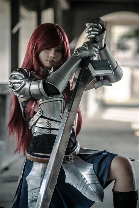 Erza Scarlet Cosplay Taken From The Internet Fandom