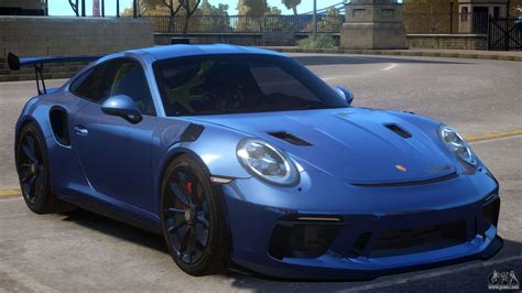 2018 Porsche 911 GT3 RS wheel black for GTA 4
