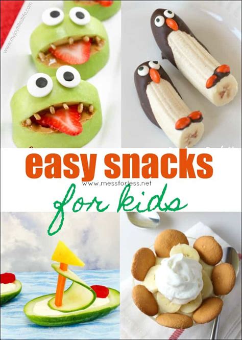 Snacks For Kids To Make At Home ~ Wow