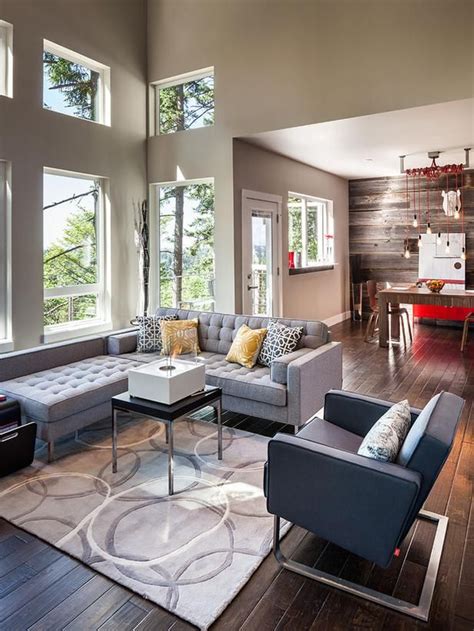 Traditional Modern Mix In French Inspired Living Room Modern Rustic