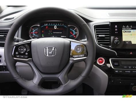 2020 Honda Pilot Touring Gray Steering Wheel Photo 138298112
