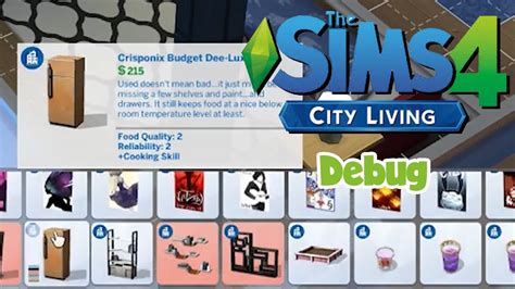 The Sims 4 City Living Debug Early Access Youtube