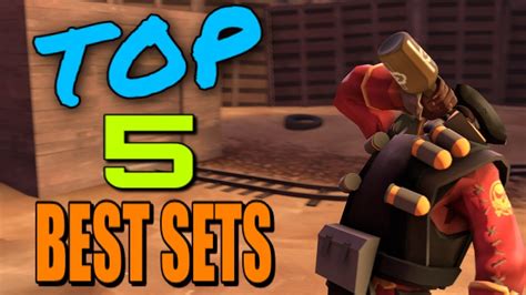Tf2 Top 5 Best Demoman Cosmetic Sets Youtube