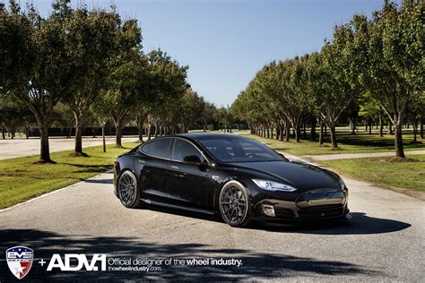 Tesla Model S Black Wheels