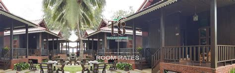 They provide bbq pit. (2 tips) Room Rates - Tanjung Sepang Beach Resort