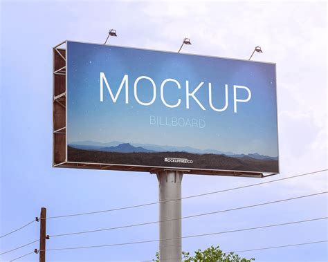 Free Outdoor Advertising Billboard Mockup Psd Good Mockups