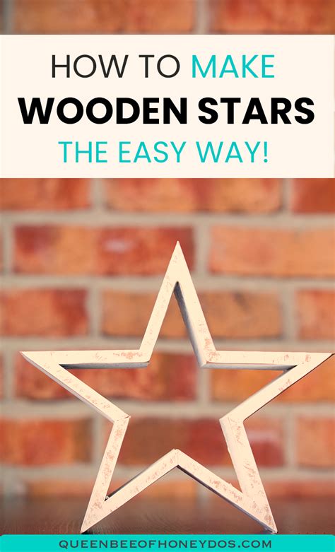 How To Make Wooden Stars Wooden Stars Simple Woodworking Plans