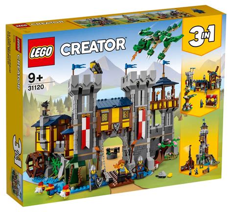 Nouveauté Lego Creator 3in1 31120 Medieval Castle Les Visuels
