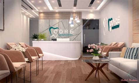 Dental Clinic Interior Design On Behance Dental Office Design